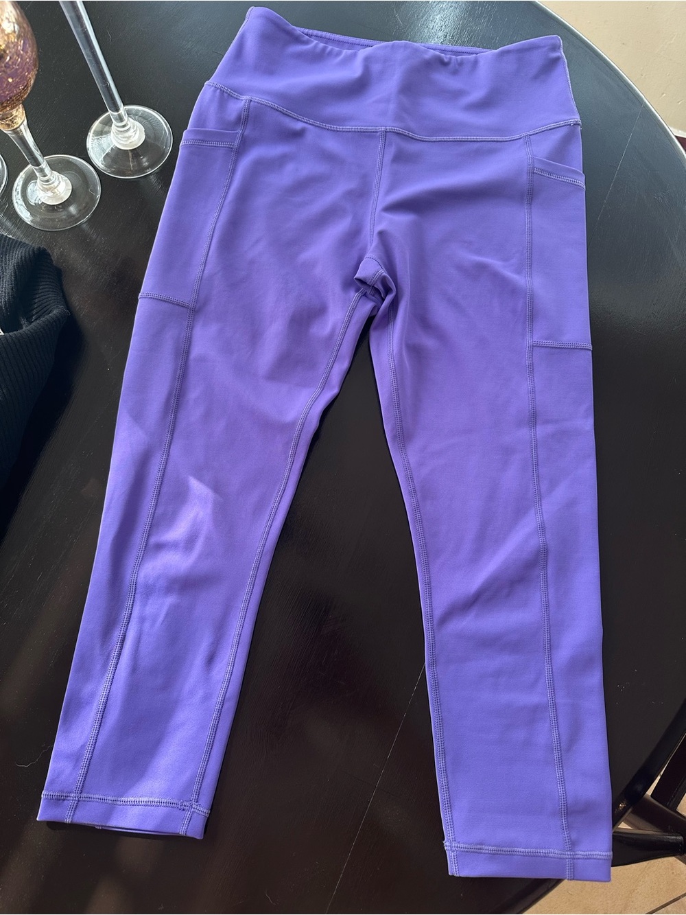Constantly Varied Gear Purple Capri Leggings